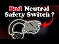 Neutral Safety Switch Explained - Symptoms Causes Fixes