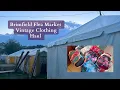everything I sourced to restock my vintage shop while selling at Brimfield