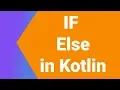 If else in kotlin programming language