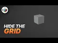 How to Hide The Grid ALL Overlays in Blender 2 91 Eevee