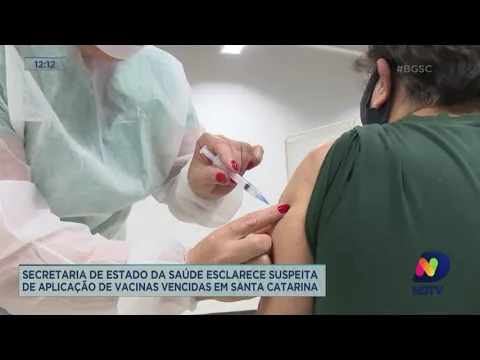 Secretaria de Estado da Saúde esclarece suspeita de aplicação de vacinas vencidas