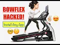 BOWFLEX JRNY HACK TREADMILL VELOCORE ADDING APPS TO SCREEN