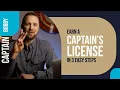 How to Earn a Captain s License in 3 Easy Steps