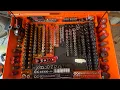 Full tour of my new Us General full bank 6 Drawer Master Tool Cart