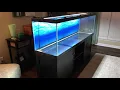 125 gallon aquarium setup Tank transfer
