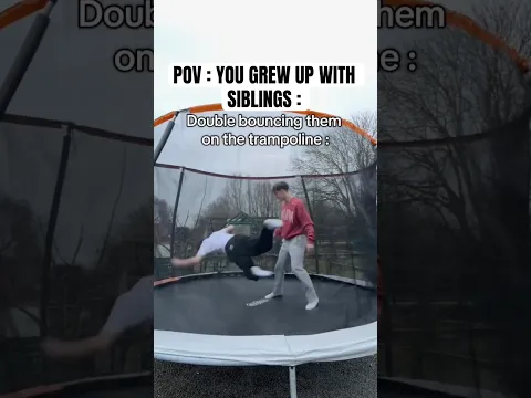 GROWING UP WITH SIBLINGS BE LIKE #comedy #fun #relatable #viralvideo