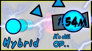 Diep io - This Tank Is Still Great in FFA Hybrid 1 54m