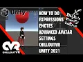 ChilloutVR Upload Tutorial extensive guide Avatar Advanced Avatar Settings