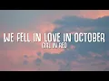 Download Lagu girl in red - we fell in love in october (Lyrics)