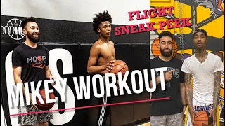 mikey williams workout flight sneak peek 