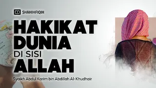 Apalah Arti 𝗦𝗔𝗬𝗔𝗣 𝗡𝗬𝗔𝗠𝗨𝗞 Jika Kelak Kita 𝗧𝗔𝗞 𝗦𝗘𝗟𝗔𝗠𝗔𝗧? - Syaikh Abdul Karim Al-Khudhair