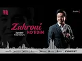 Javohir Mo'minov - Zuhroni ko'rdim (audio 2022)