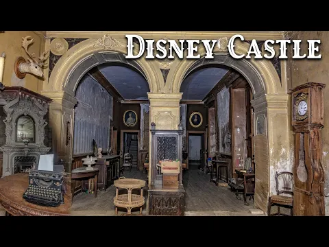 Download MP3 Fully furnished abandoned DISNEY castle in France - A Walk Through The Past