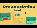 Pronunciation C and G Hard Soft Sounds EasyTeaching