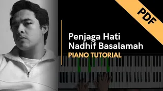 Download Penjaga Hati - Nadhif Basalamah (Piano Tutorial + Not Angka) MP3