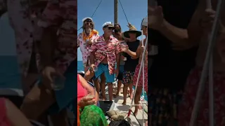 Crossing the equator in style 🔱