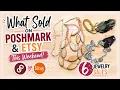 What Sold on Poshmark Etsy 6 Jewelry Sales This Weekend