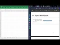 Excel VBA Workbooks Open