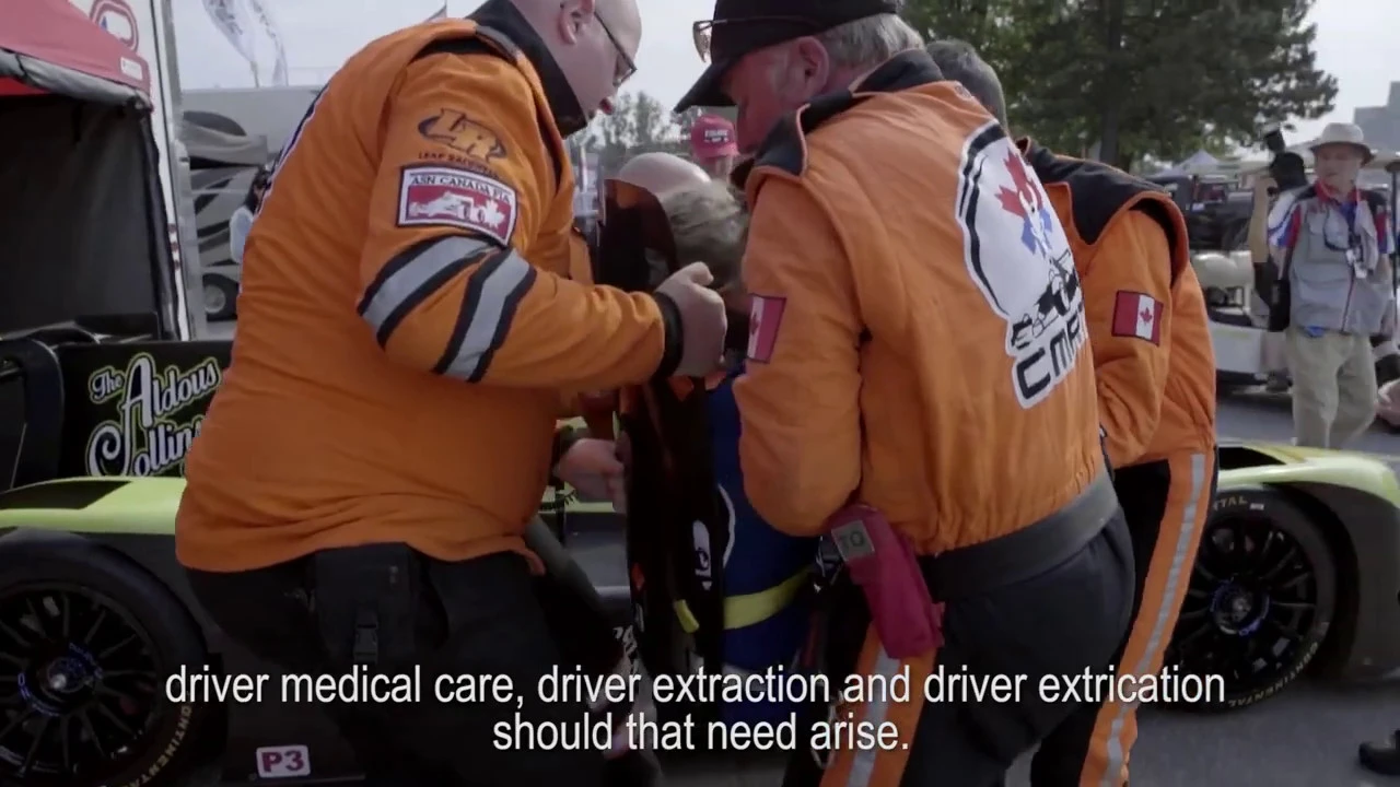 Dr. Rob Seal of CMRT about his role in motorsports rescue and the cooperation with Holmatro