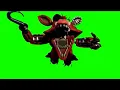 Lagu Five Nights at Freddy's 2 Foxy Jumpscare - 10 Min Loop (green screen)