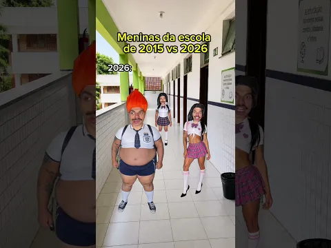Meninas da escola de ANTIGAMENTE vs HOJE