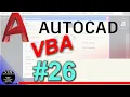 AutoCad VBA 26 While Loop