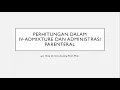 Download Lagu Perhitungan dalam iv admixture dan administrasi parenteral