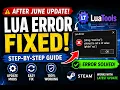 How to Fix Lua Error After Stream Update June 2026