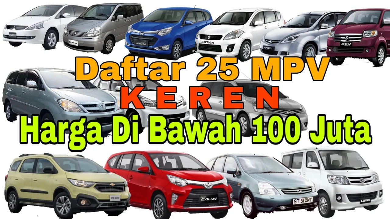 7 MPV Populer Harga 70 Juta Rupiah Paling Recommended. 