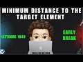 Minimum Distance to the Target Element Simple Explanation Early Break Leetcode 1848 MIK