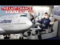 Flying Lufthansa B747-400 Business Class - The Last B747-400 Operator