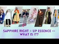 Right Up Sapphire essence explained gifts and challenges