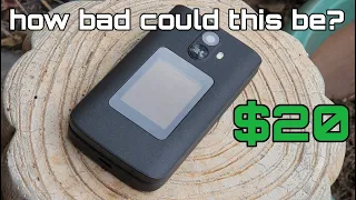 Walmart STILL sells flip phones How bad could they be