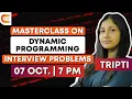 Masterclass on Dynamic Programming