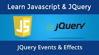 JavaScript jQuery Course JavaScript and jQuery from Scratch - JQuery Events and Effects