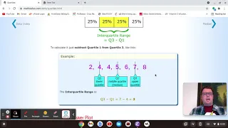 Python Determining Interquartile Range