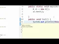 Constructor This Keyword in Java Day6