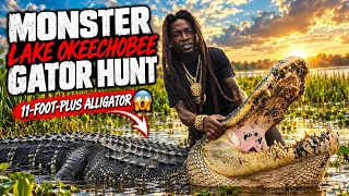 MONSTER LAKE OKEECHOBEE GATOR HUNT! π