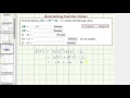 Ex Determine Various Function Outputs for a Quadratic Function