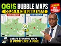 Advanced QGIS Bubble Maps Transform Large Datasets Visually
