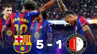 برشلونة ضد فينورد دوري أبطال أوروبا دندنها