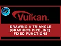 Drawing A Triangle - GRAPHICS PIPELINE BASICS Fixed Functions Vulkan Programming