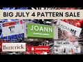 Joann s July 4th Pattern Sale And it s a good one