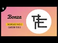 Bonza Word Puzzle Showcase Pack 2 Garden Tools