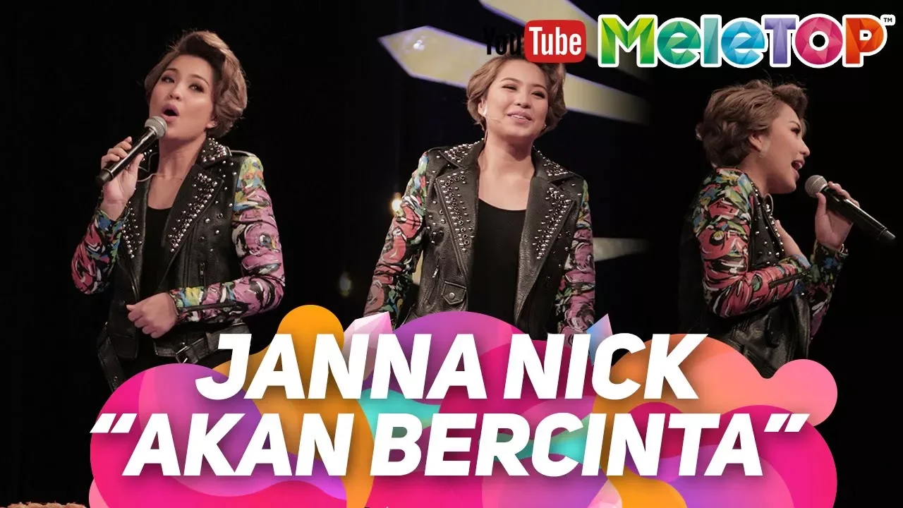 Tak sangka Janna Nick boleh menyanyi juga I Akan Bercinta | Persembahan LIVE MeleTOP Tak sangka Janna Nick boleh menyanyi juga I Akan Bercinta | Persembahan LIVE MeleTOP