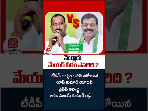 Nellore Mayor Election | #chandrababu #ysjagan #tdpvsycp #mayorelection #nellore #apnews #shorts