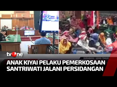 Simpatisan Mas Bechi Banjiri Halaman PN Surabaya