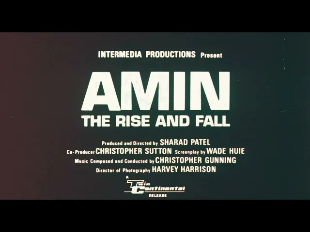 Biographical Movie Amin the Rise and Fall 1981 Movie Trailer