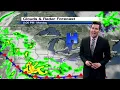Monday night weather forecast