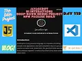 The Odin Project VLOG Day 119 CODING For BEGINNERS JavaScript UI Drop Down Menus Build